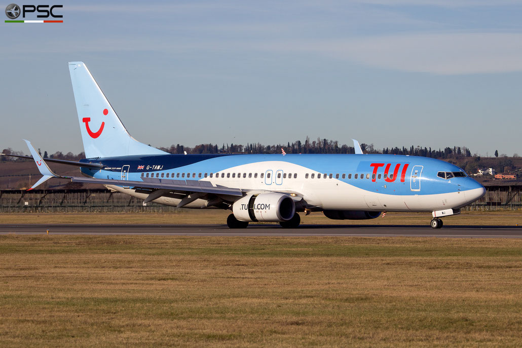 G-TAWJ B737-8K5 38108/4024 TUI Airways @ Aeroporto di Verona 12 2023 © Piti Spotter Club Verona