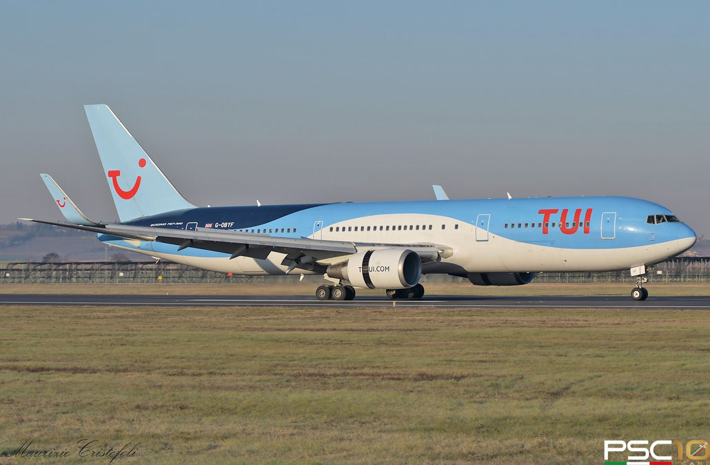 G-OBYF  B767-304ER  28208/705  TUI Airways  @ Aeroporto di Verona  01 2022 © Piti Spotter Club Verona