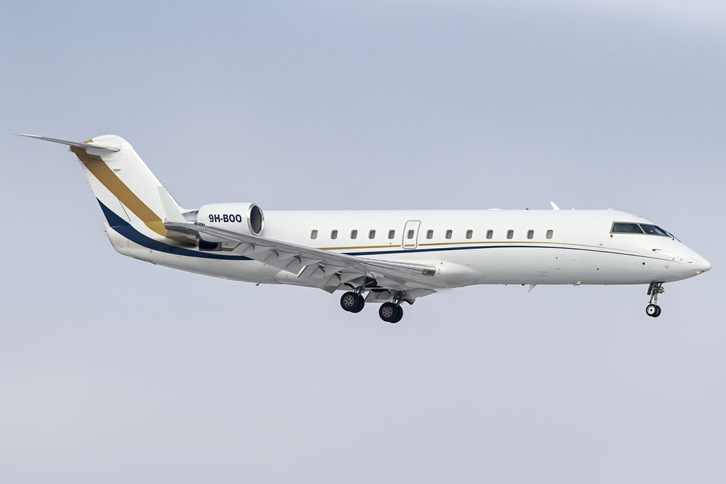 9H-BOO CL-850 8051 Air X Charter @ Zurich Airport 20.01.2016 © Piti Spotter Club Verona