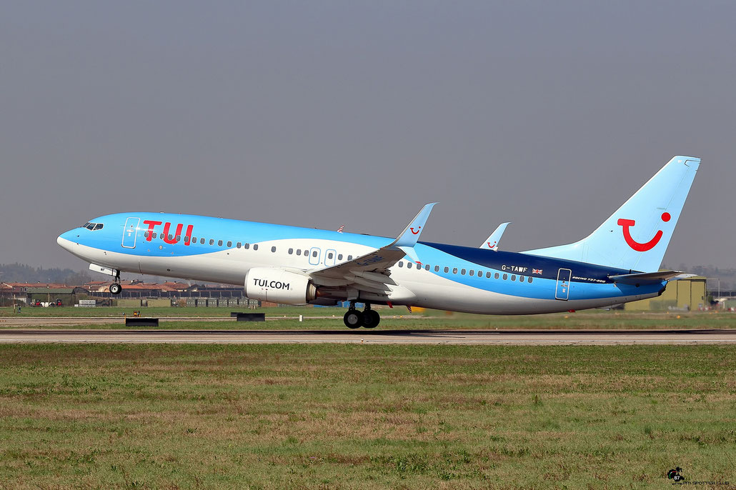 G-TAWF B737-8K5 37244/3955 Thomson Airways @ Aeroporto di Verona 25.03.2017  © Piti Spotter Club Verona