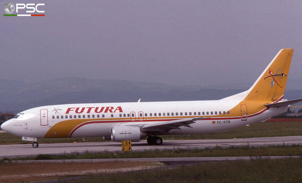 EC-ETB B737-4Y0 24545/1805 Futura International Airways © 2017 courtesy of Marco Ceschi - Piti Spotter Club Verona