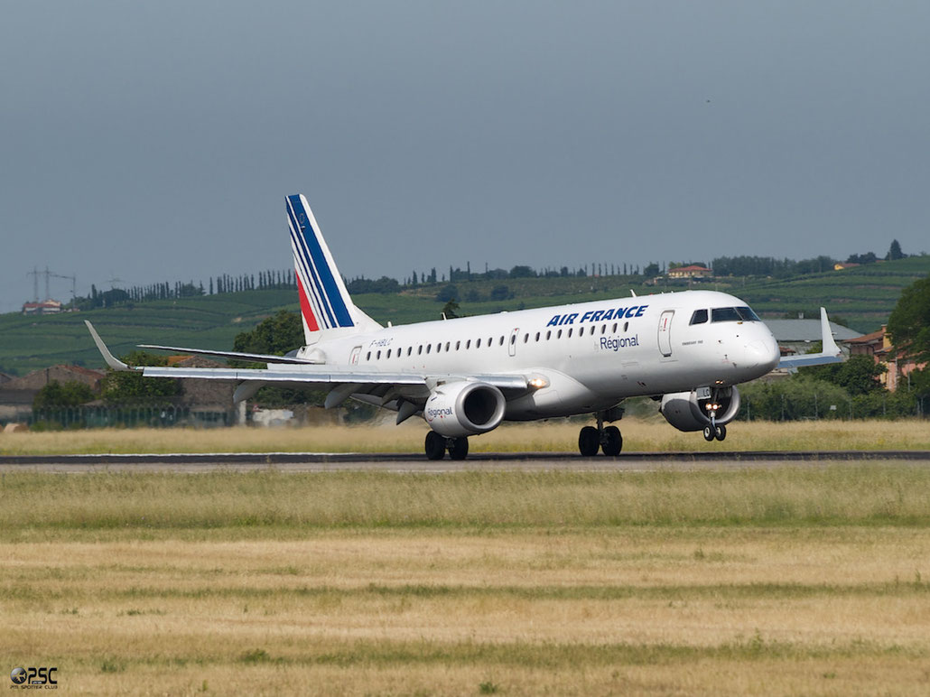 Embraer 190/195 - MSN 80 - F-HBLC  @ Aeroporto di Verona © Piti Spotter Club Verona