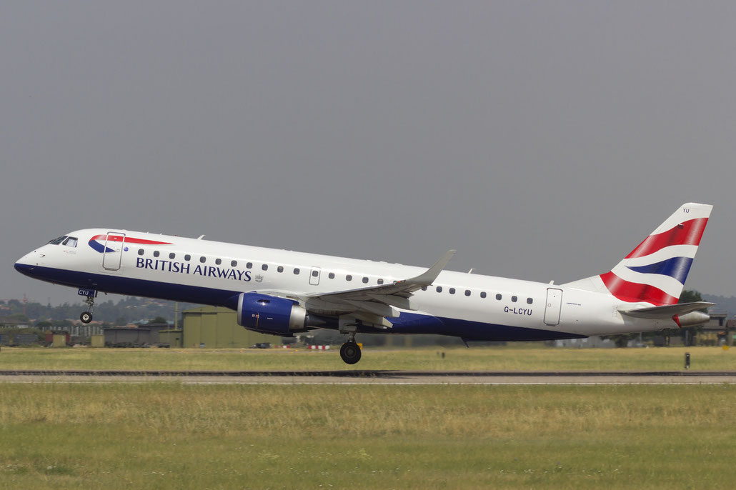 G-LCYU ERJ190SR 19000674 BA CityFlyer @ Aeroporto di Verona © Piti Spotter Club Verona