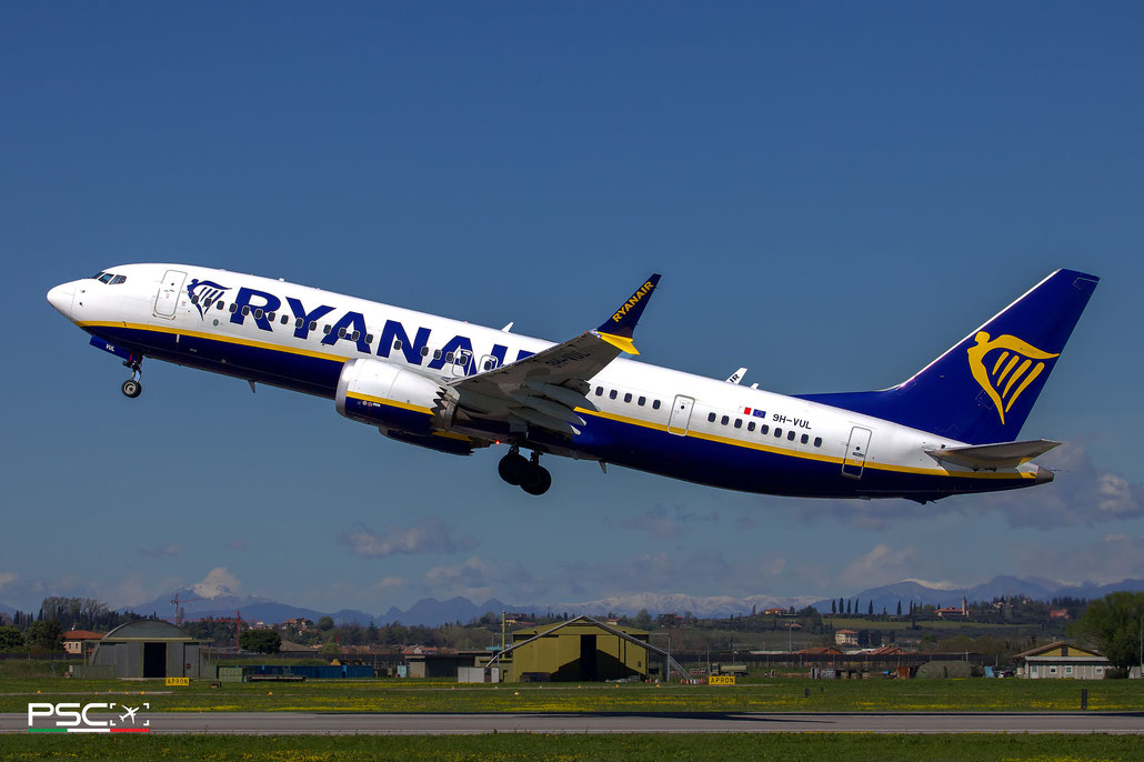 9H-VUL Boeing 737-8 200 62332 8123 LEAP-1B27  Malta Air 2021 @ Aeroporto di Verona 04 2024 © Piti Spotter Club Verona