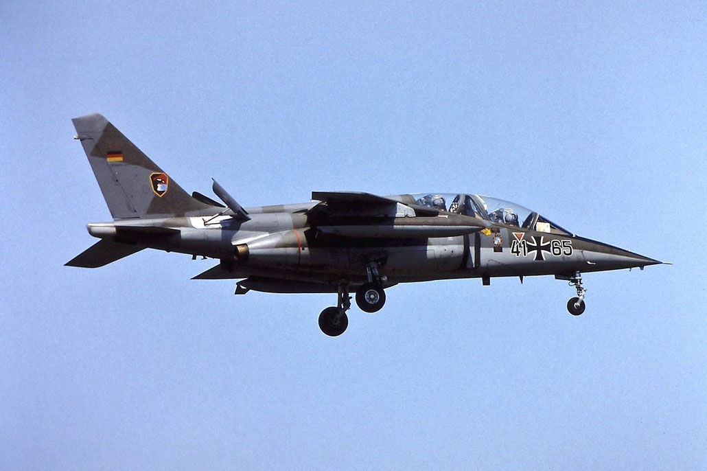 41+65   Alpha Jet A  0165 @ Aeroporto di Verona   © Piti Spotter Club Verona
