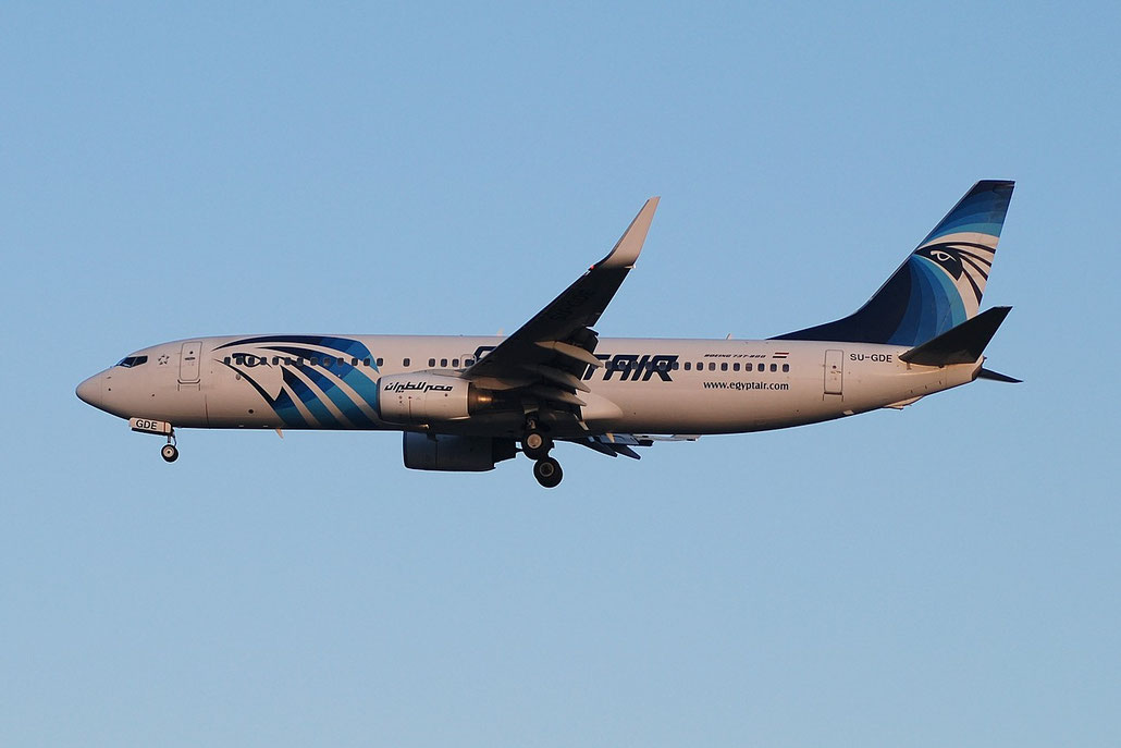 SU-GDE B737-866 35569/3043 EgyptAir @ Milano Malpensa Airport 23.11.2014 © Piti Spotter Club Verona