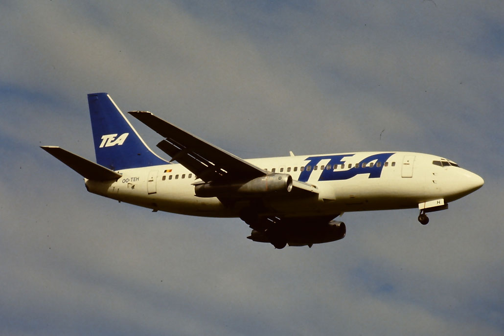 OO-TEH  B737-2M8  21231/462  TEA - Trans European Airways  @ Aeroporto di Verona © Piti Spotter Club Verona 