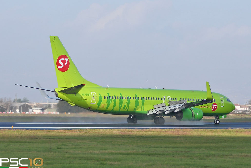 VQ-BRR  B737-8LP  41836/4881  S7 Airlines  @ Aeroporto di Verona  11 2021 © Piti Spotter Club Verona