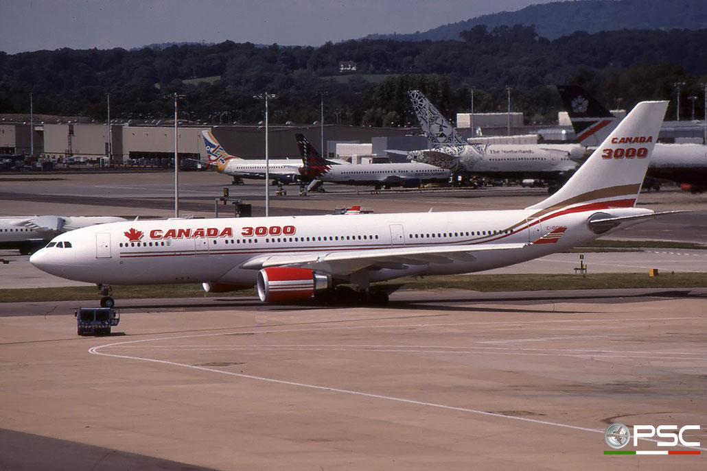 C-GGWC A330-202 272 Canada 3000 Airlines © 2018 courtesy of Marco Ceschi - Piti Spotter Club Verona
