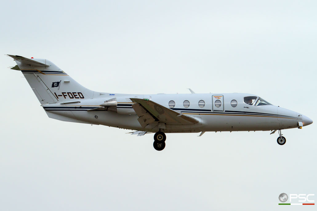I-FDED Beech 400A RK-500 Slam Lavori Aerei Srl @ Aeroporto di Verona 31.08.2017  © Piti Spotter Club Verona