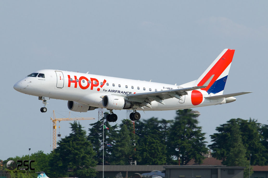 F-HBXL ERJ170LR 17000009 HOP!