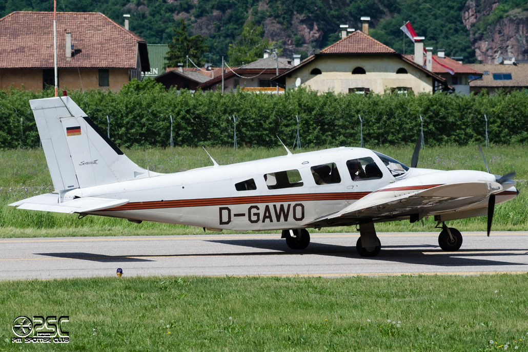 D-GAWO Piper PA-34-220T Seneca III PA34 3433038 @ Aeroporto di Bolzano © Piti Spotter Club Verona