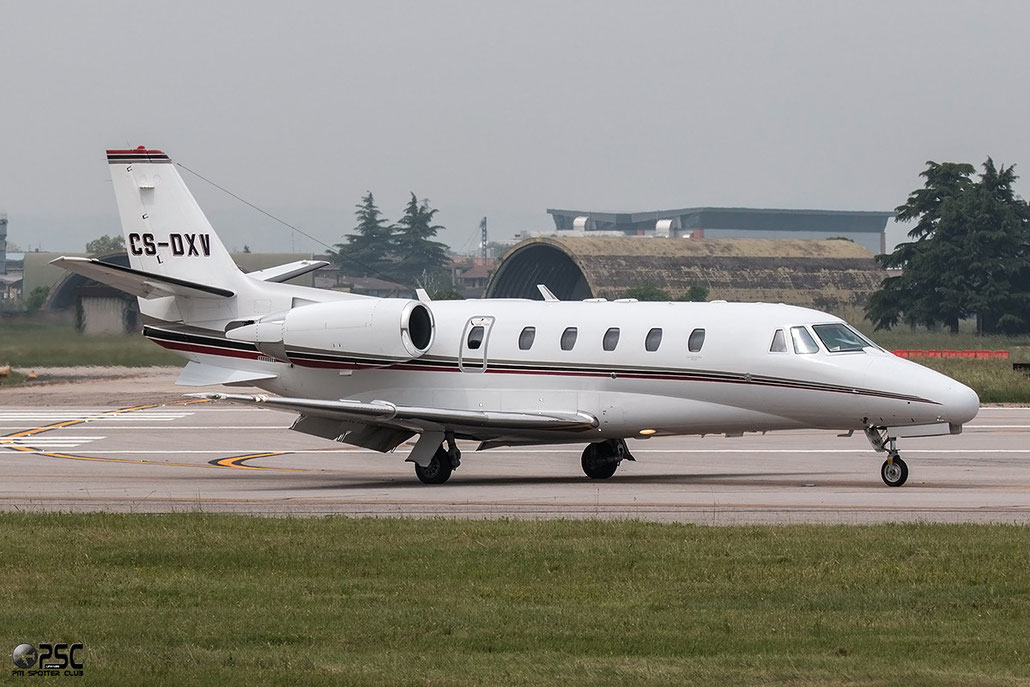 CS-DXV Ce560XLS 560-5782 NetJets Europe @ Aeroporto di Verona © Piti Spotter Club Verona