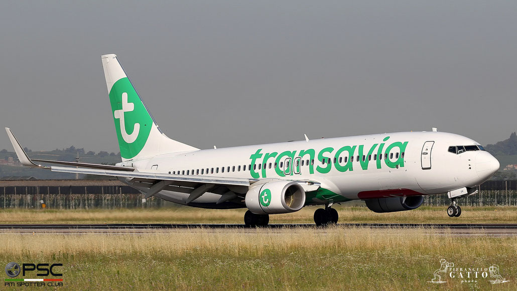 PH-HSM B737-8K2 42067/5389 Transavia Airlines @ Aeroporto di Verona 30.06.2018  © Piti Spotter Club Verona