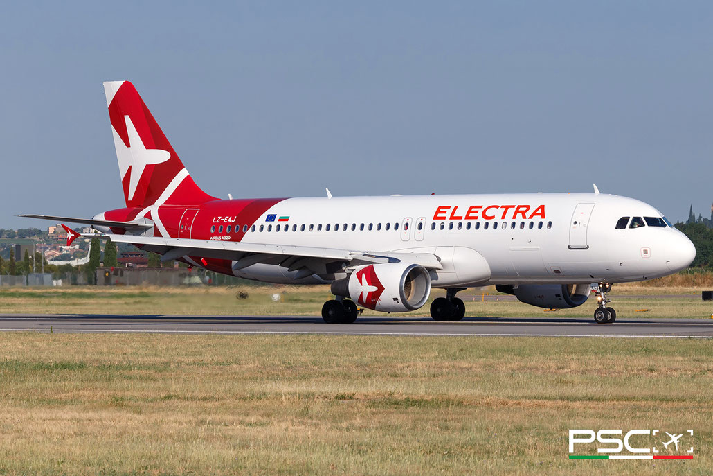 LZ-EAJ Airbus A320-214 1797  cfm56-5B4/P  Electra Airways @ Aeroporto di Verona 07 2025 © Piti Spotter Club Verona