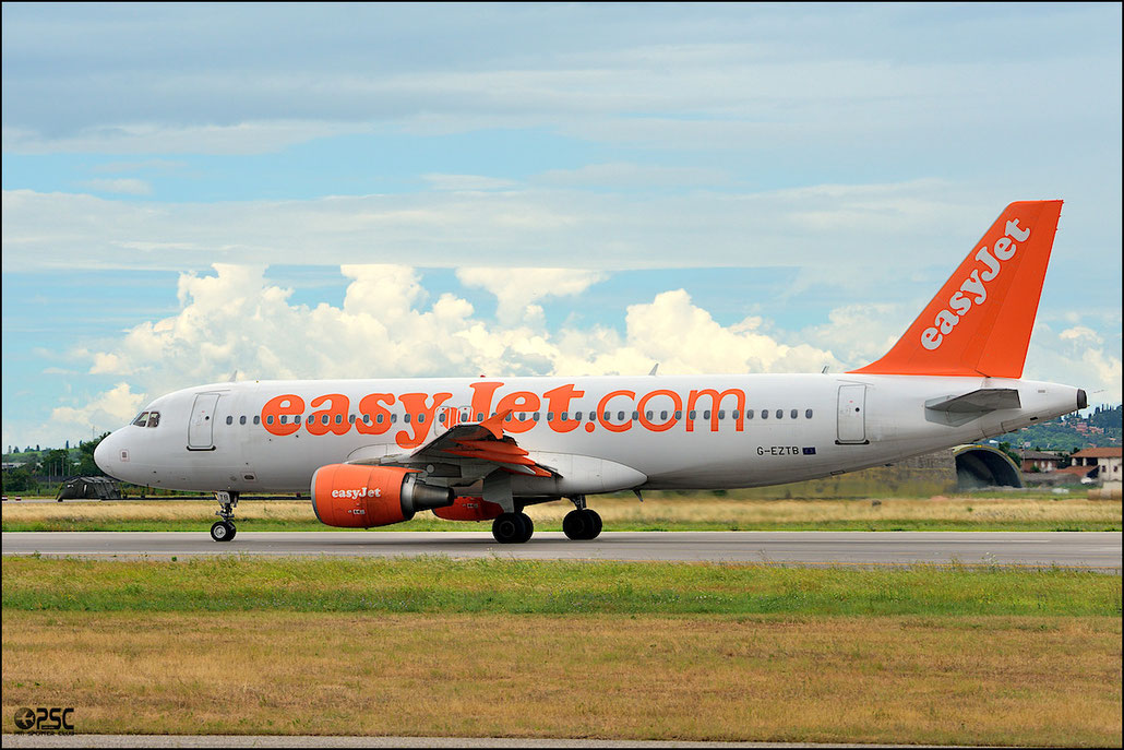 Airbus A320 - MSN 3843 - G-EZTB @ Aeroporto di Verona © Piti Spotter Club Verona