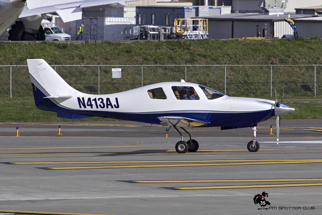N413AJ 2008 HAFEN JOHN M JR LANCAIR IV @ Paine Field Airport 23.09.2015 © Piti Spotter Club Verona