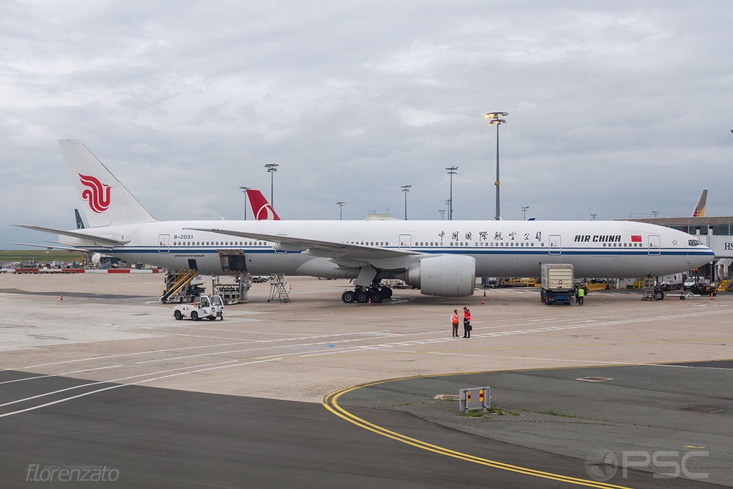B-2031 B777-39LER 38670/1017 Air China @ Paris CDG Airport 05.2018 © Piti Spotter Club Verona