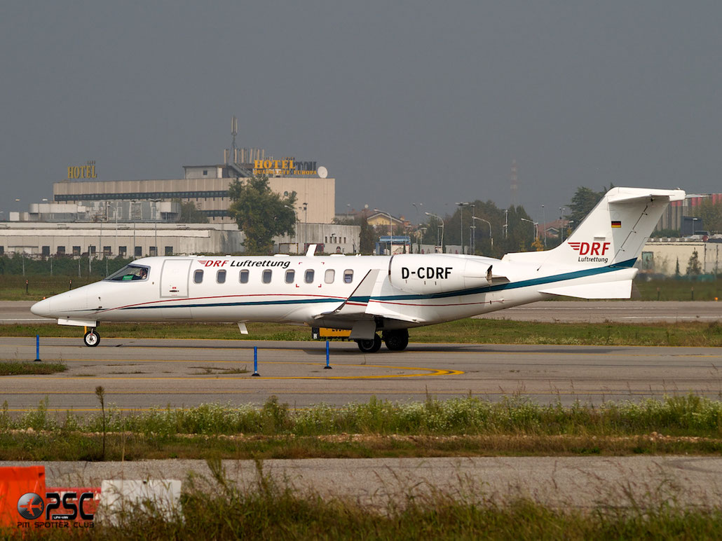 D-CDRF  Learjet 45  45-342  DRF Luftrettung  @ Aeroporto di Verona 2013 © Piti Spotter Club Verona