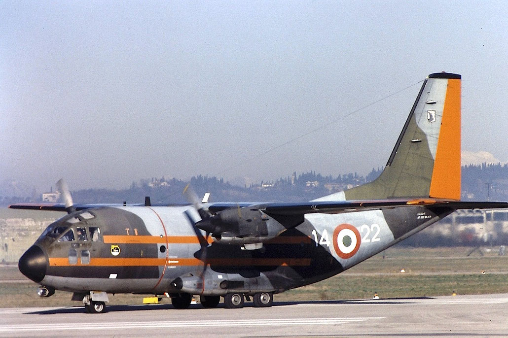 MM62141  14-22  G222RM  4076 @ Aeroporto di Verona   © Piti Spotter Club Verona
