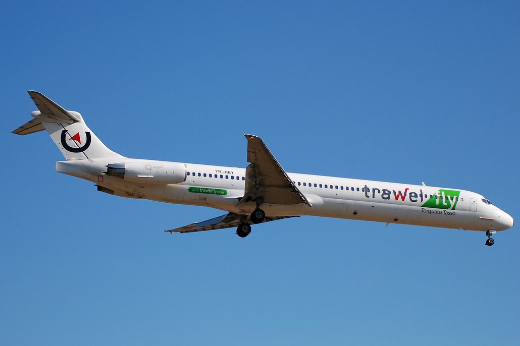 YR-HBY McDonnell Douglas MD-80/90 - MSN 49950 - YR-HBY (Trawelfly c/s)