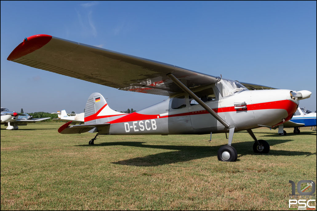 D-ESCB Cessna 170B @ Bagnolo (PD) © 2022 Piti Spotter Club Verona