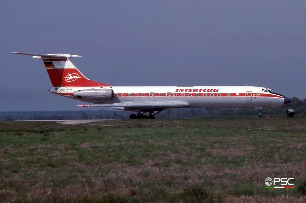 DDR-SCX 48320 Tu-134A DDR-SCX Interflug © 2018 courtesy of Marco Ceschi - Piti Spotter Club Verona