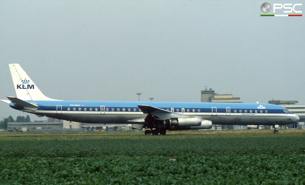 PH-DEH DC-8-63 46075/484 KLM Royal Dutch Airlines © 2017 courtesy of Marco Ceschi - Piti Spotter Club Verona