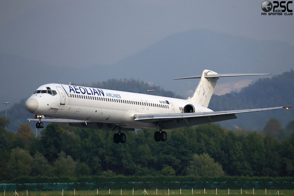 SX-BTM MD-83 49627/1580 Aeolian Airlines @ Bergamo Airport 22.09.2013 © Piti Spotter Club Verona