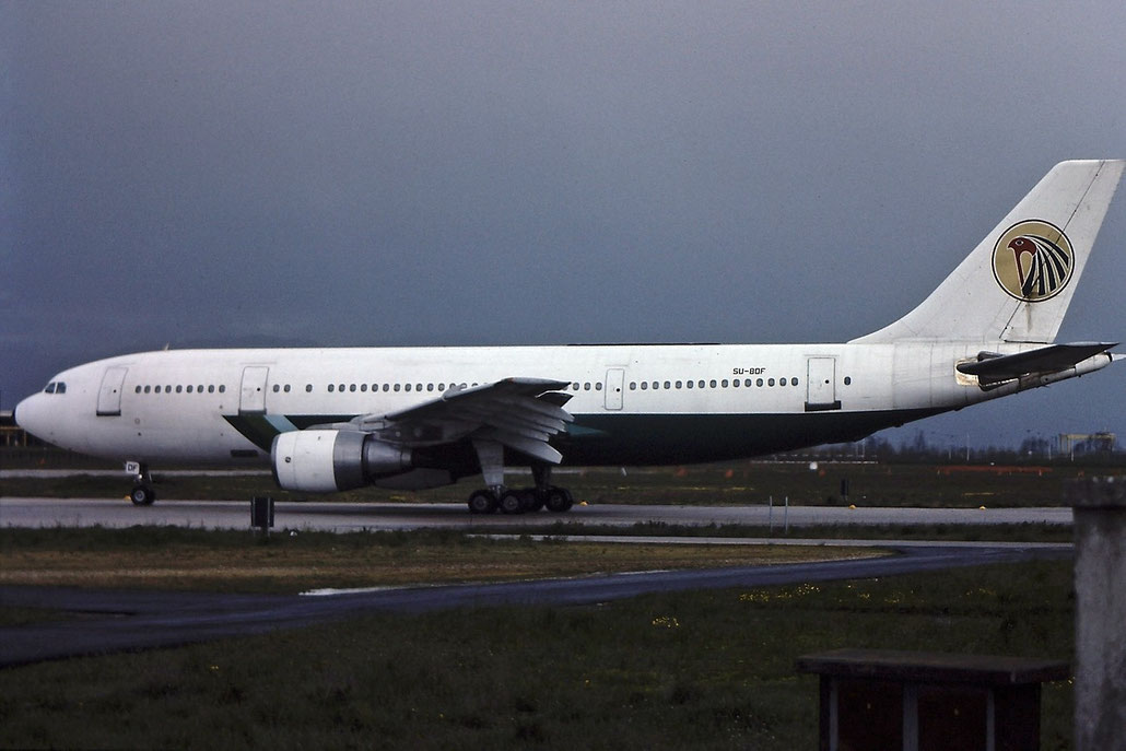 SU-BDF A300B4-203 199 EgyptAir @ Aeroporto di Verona © Piti Spotter Club Verona
