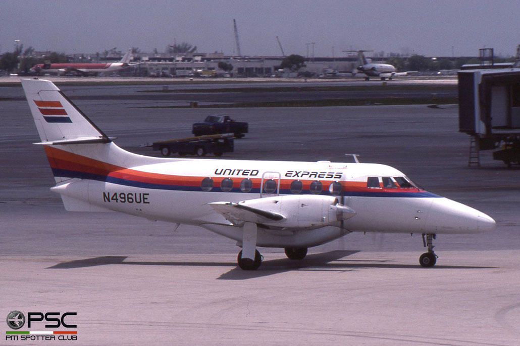 N496UE BAe3201 900 United Express opb Atlantic Coast Airlines © 2018 courtesy of Marco Ceschi - Piti Spotter Club Verona