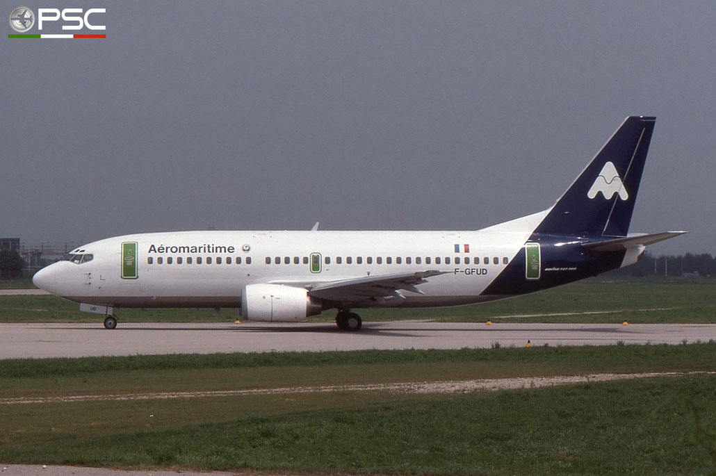 F-GFUD B737-33A 24027/1597 Aéromaritime - Compagnie Aéromaritime d'Affrètement © 2017 courtesy of Marco Ceschi - Piti Spotter Club Verona