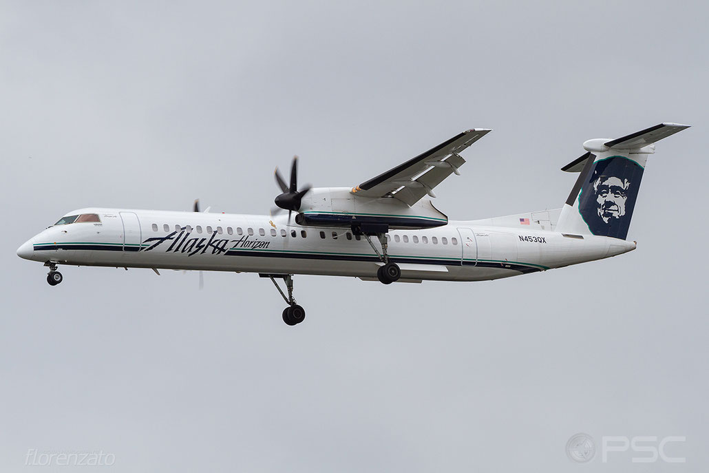 N453QX DHC-8-402 4489 Alaska Horizon @ Seattle Tacoma  05.2018 © Piti Spotter Club Verona