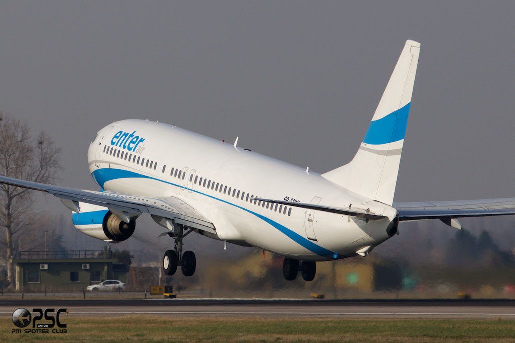 SP-ENW B737-86J 28073/200 Enter Air @ Aeroporto di Verona © Piti Spotter Club Verona