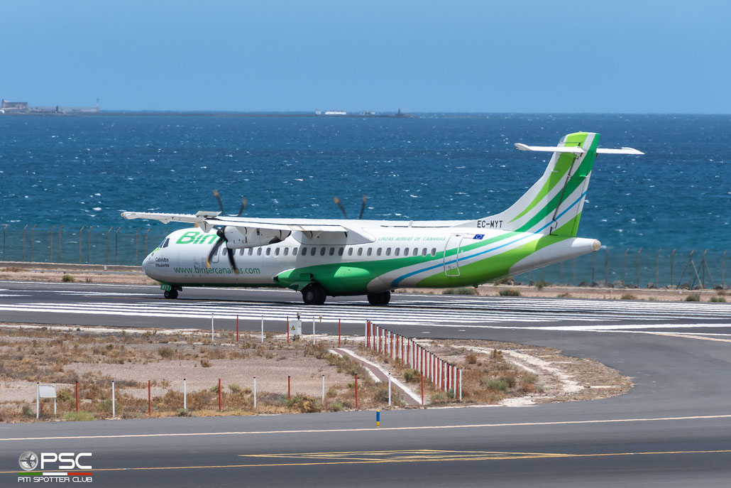 EC-MYT ATR72-600 1501 Binter Canarias @ Lanzarote 08.2023 © Piti Spotter Club Verona