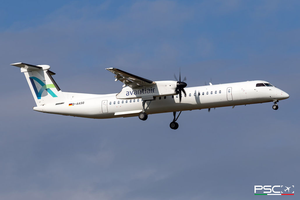 D-AASG Dehavilland Canada DHC-8-402 4087  PW150A  Avanti Air GmbH 2003 @ Aeroporto di Verona 03 2025  © Piti Spotter Club Verona 