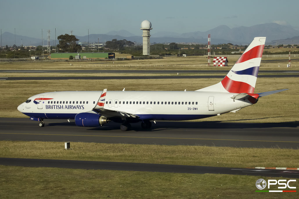 ZS-ZWV B737-8K5 30414/703 Comair - Commercial Airways @ Cape Town International Airport 24.11.2017 © Piti Spotter Club Verona