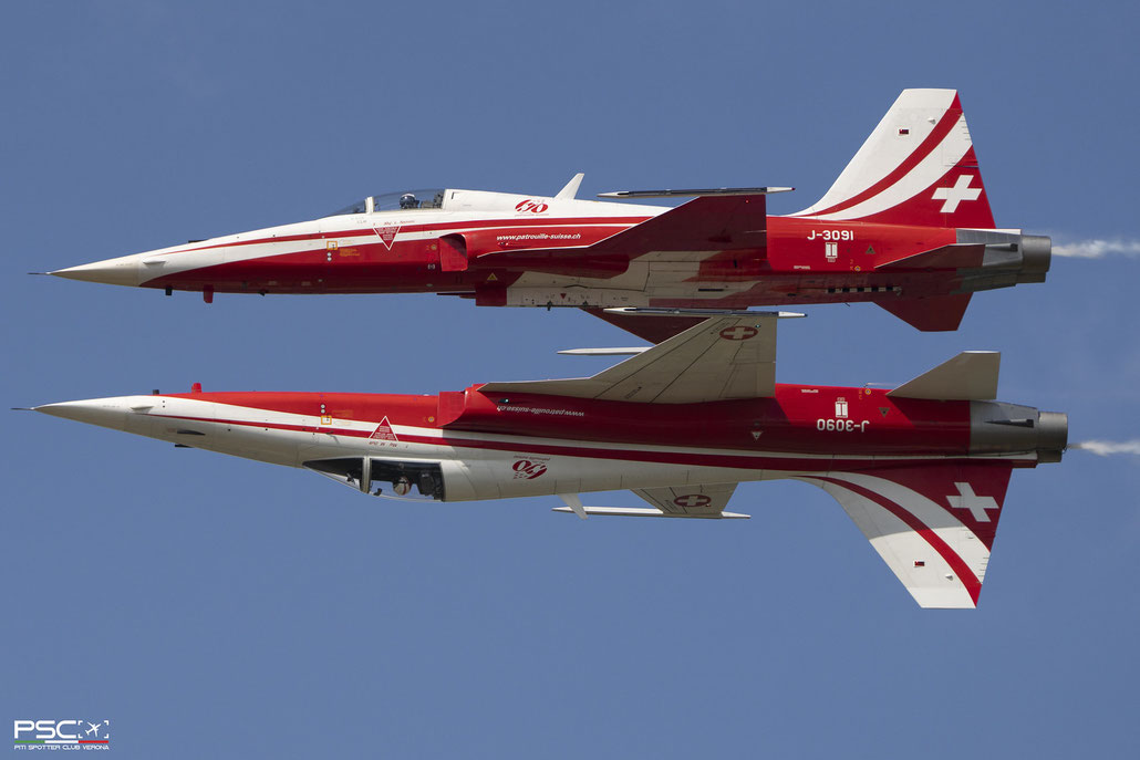 J-3091  F-5E L1091/1189 Patrouille Suisse @ RIAT 2024 © Piti Spotter Club Verona