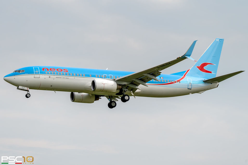 I-NEOZ B737-86N 34257/2024 Neos @ Aeroporto di Verona 05.2023  © Piti Spotter Club Verona