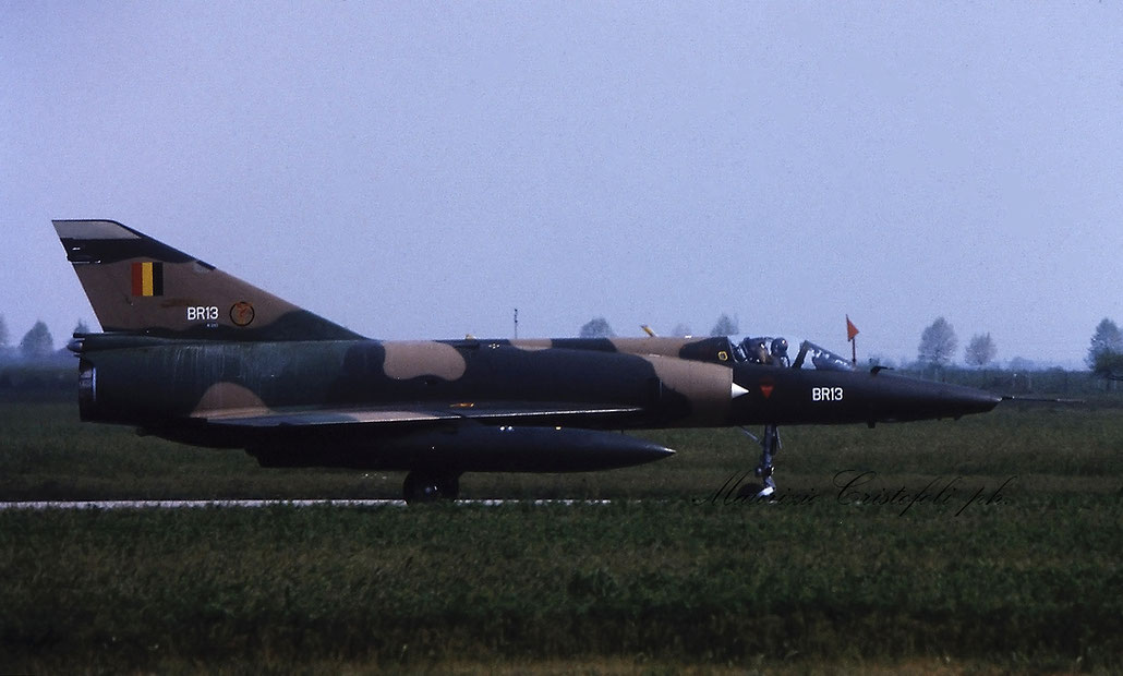 BR13   Mirage 5BR  313 @ Aeroporto di Verona © Piti Spotter Club Verona 