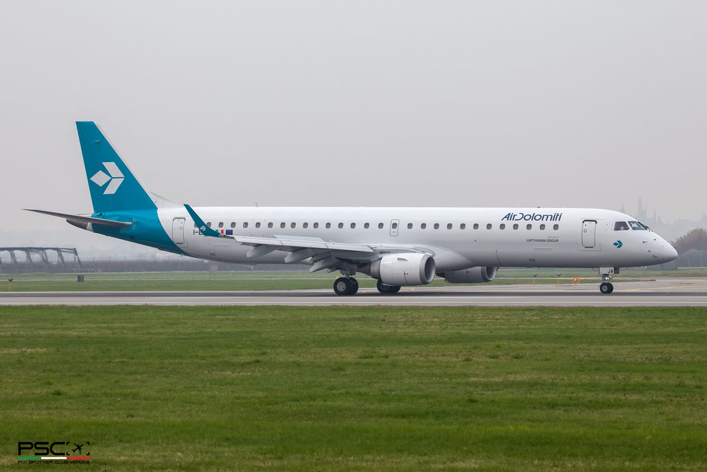 I-ENJA Embraer ERJ 195 LR 19000542  CF34-10E6  Air Dolomiti 2012  @ Verona Villafranca 03 2026 © Piti Spotter Club Verona