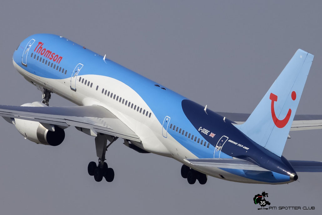 G-OOBE B757-28A 33100/1029 Thomson Airways@ Aeroporto di Verona - 2016 © Piti Spotter Club Verona