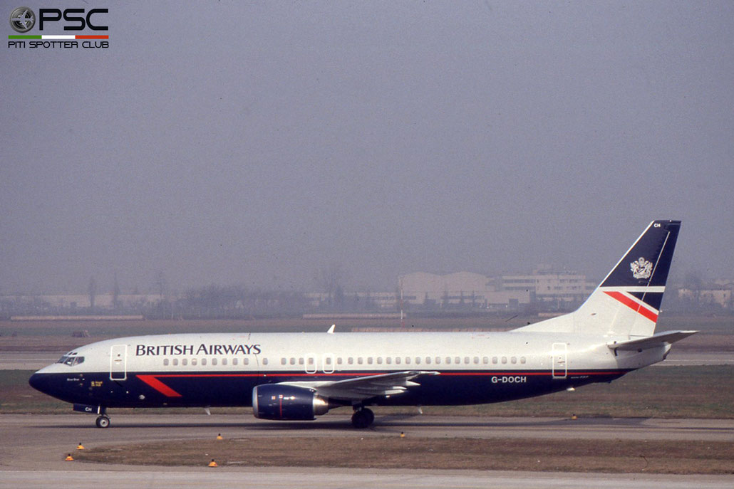 G-DOCH B737-436 25428/2185 British Airways © 2018 courtesy of Marco Ceschi - Piti Spotter Club Verona