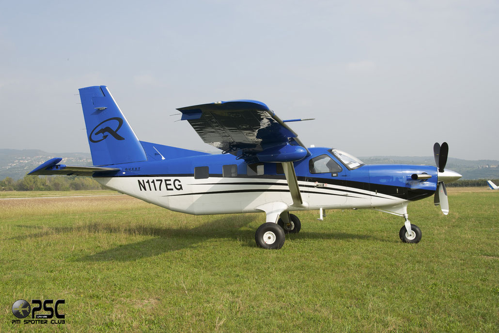 N117EG Quest Aircraft Co Kodiak 100 KODI 100-0117 @ Aeroporto Verona Boscomantico © Piti Spotter Club Verona