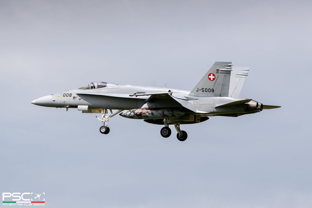J-5008  F/A-18C-48-MC 1336/SFC008  @ Tiger Meet 2024 © Piti Spotter Club Verona