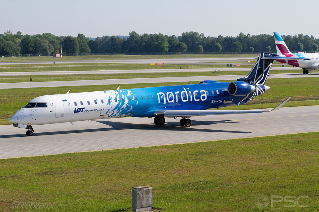 ES-ACD CRJ900ER 15276 Nordica @ Munich 05.2018 © Piti Spotter Club Verona