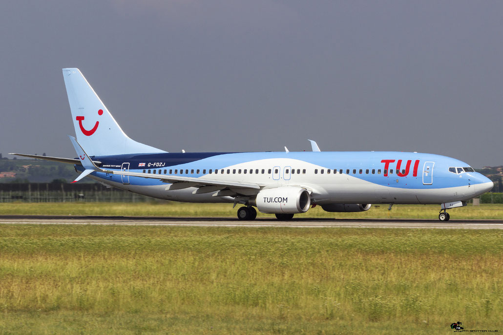 G-FDZJ B737-8K5 34690/2184 Thomson Airways @ Aeroporto di Verona 17.06.2017  © Piti Spotter Club Verona
