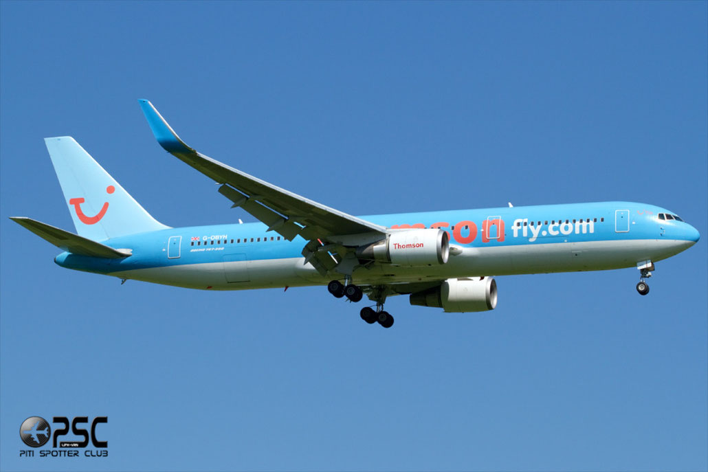 Boeing 767 - MSN 28883 - G-OBYH @ Aeroporto di Verona © Piti Spotter Club Verona