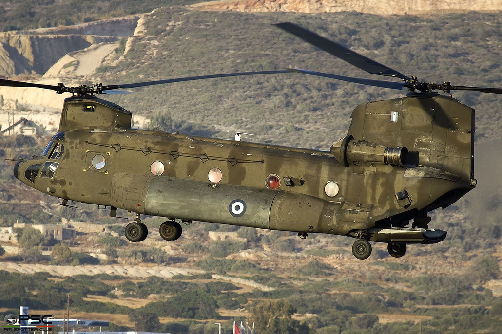 ES917 Boeing CH-47SD Chinook C/N M.4287 @ Paros © 2022 Piti Spotter Club Verona