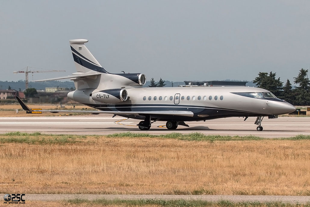 CS-TLY Falcon 7X 15 Vinair Aeroservicios SA - @ Aeroporto di Verona © Piti Spotter Club Verona